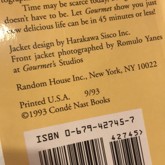 Gourmet In Short Order Cookbook - Picture 11 of 12